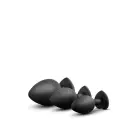 LUXE BLING набор для анальной тренировки – красные драгоценные камни Фото num