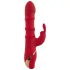 You2Toys кролик-вибратор с 3 движущимися кольцами – 24 см (9.3″) – розовый — Фото 5