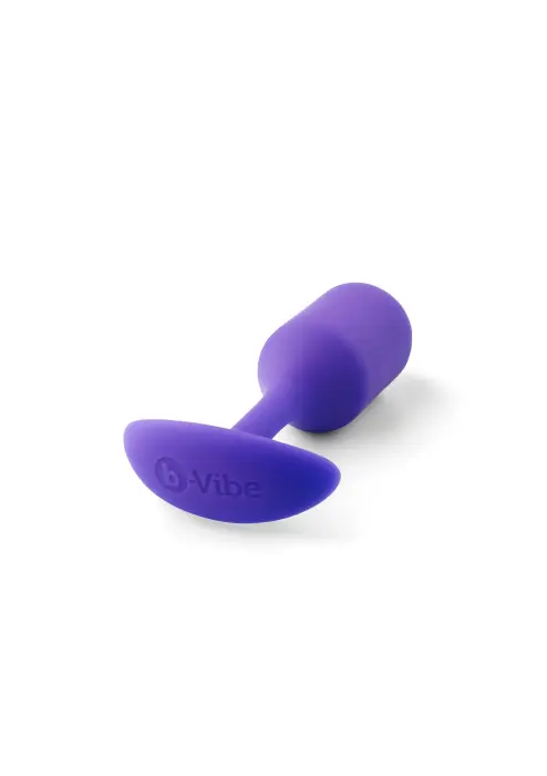 B-Vibe Snug Plug 2 – 15 cm (5.9″) – Violets Foto 5