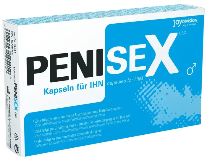PENISEX пищевая добавка – 40 капсул