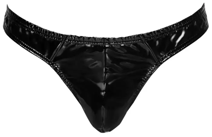 Black Level Rio stringi – spīdīga vinila – melni – S Foto 6