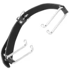Darkness Adjustable Black Gag Hook – Premium Leather Strap System — Photo 2