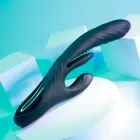 Playboy Pleasure Rapid Rabbit Vibrator – 26 cm (10.38″) – Black — Photo 2