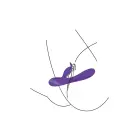 Xocoon Unlimited Love G taško triušio vibratorius – violetinis — Nuotrauka 19
