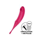 Satisfyer Twirling Pro vibratorius – raudonas — Nuotrauka 2