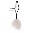 Peaches 'N Creame – wrist feather tickler – cream — Photo 1
