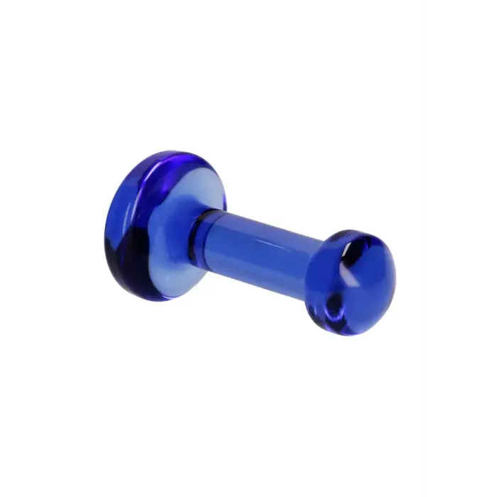 Stikla dildo – 15 cm (6″) – Zils Foto 5