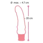 Nature Skin Realistic Vibrator – 18 cm (7″) – Skin — Photo 9