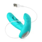 Good Vibes Only Gina G-вибратор с трепещущим язычком – 18 см (7″) – розовый — Фото 8