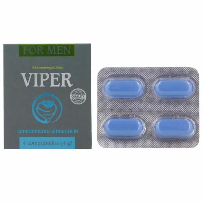 Cobeco Viper for Men пищевая добавка для поддержания энергии – 4 шт.