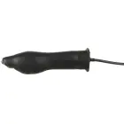 Latex täispuhutav käe kujuline dildo – 25 cm (10″) – must — Foto 5