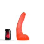 All Red reālistisks dildo ar sēkliniekiem – 18–20 cm (7-8″) — Foto 2