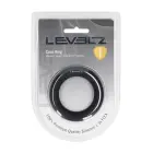 LEVELZ skysto silikono varpos žiedas – L – juodas — Nuotrauka 2