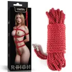 Rebellion Reign Silky Bondage Rope – bondage rope – polyester – red – 10 m — Photo 1