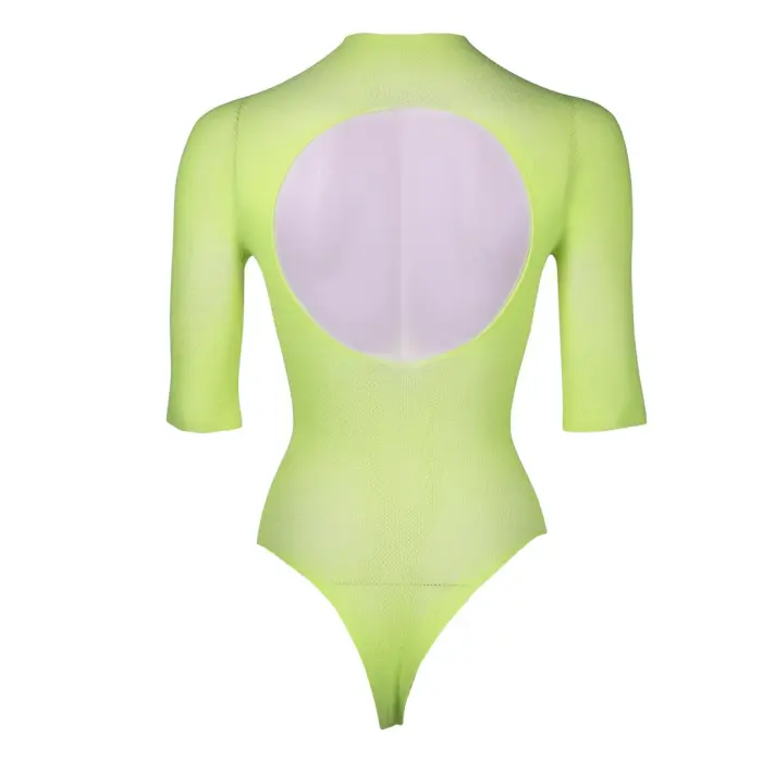 Võrkbodi lühikeste varrukatega – roheline – One Size Photo