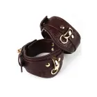 Taboom Cocoaelle – плетёные наручники из веганской кожи – какао — Фото 7
