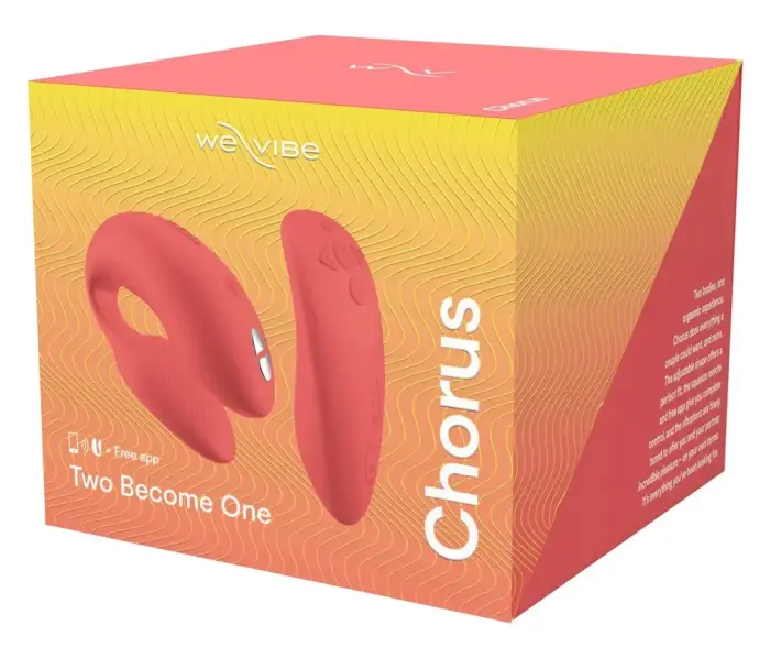 We-Vibe Chorus Crave Coral Couples Vibrator