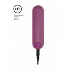 10 ātrumu uzlādējams lodes vibrators – 7.7 cm (3.1″) – violets Foto 7