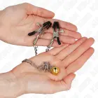 KINK Chain Nipple Clamps with Bell 30 cm – Adjustable Metal Design — Photo 2