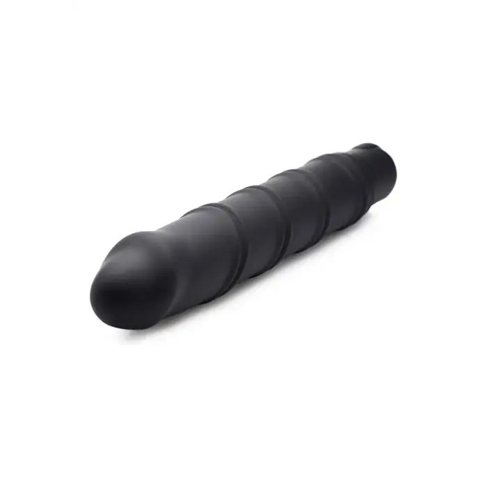 XL kulkos vibratorius su spiraliniu silikoniniu movu Photo