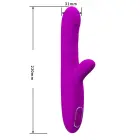 PRETTY LOVE Angelique vibraator – 18 cm (7″) – lilla — Foto 5