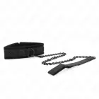 KINK Basic reguleeritav kaelarihm rihmaga 77cm – must – 34-54cm — Foto 3