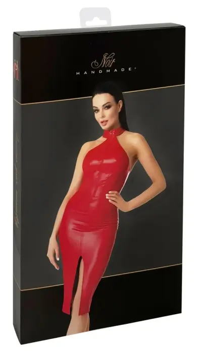 Noir Orgia платье с открытыми плечами – красное – L