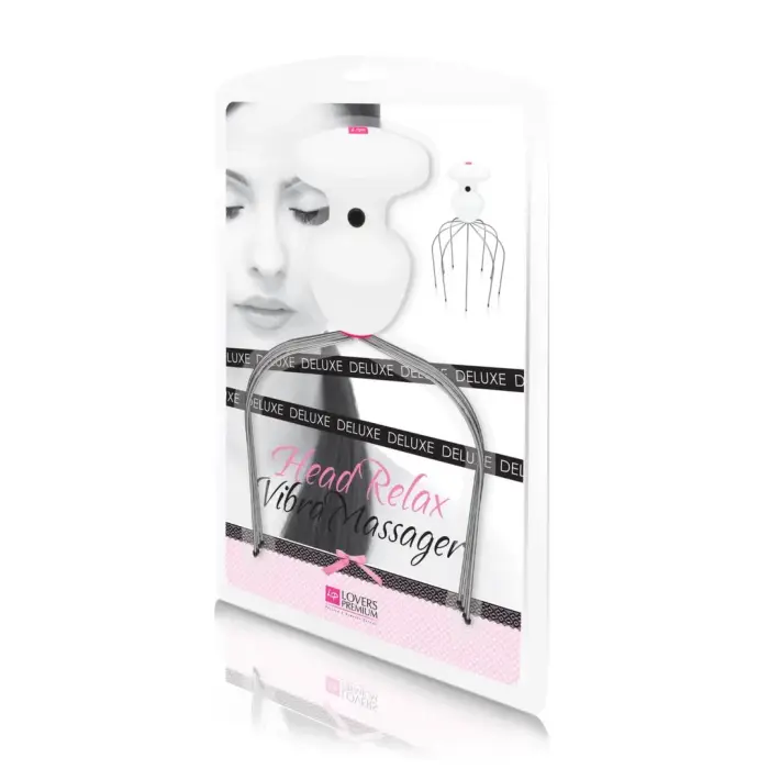 LoversPremium Head Relax Vibra Deluxe – вибрирующий массажёр для головы – 28 см