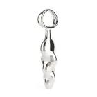 DisXco Textured Dildo – Silver — Photo 4