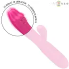 INTENSE IVY Flexible Silicone Vibrator – 18.2 cm (7.2″) – Pink — Photo 3
