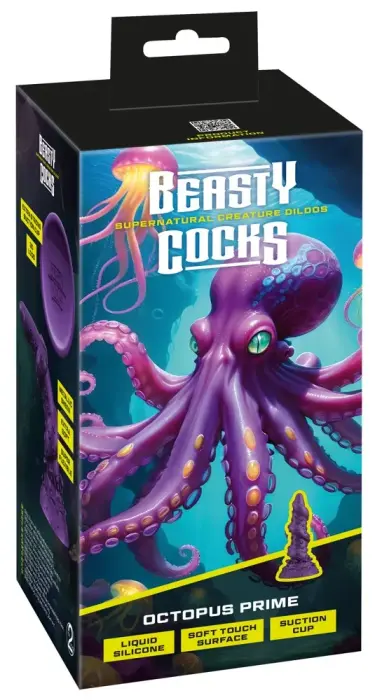 Beasty Cocks Octopus Prime dildo – 20 cm (8″) – Metallik Photo