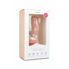 TOYJOY Silky Touch – anatomisks dildo ar piesūcekni – dabīgs tonis – 15 cm — Foto 2