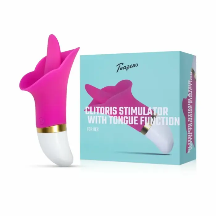 Teazers Flower Touch vibratorius – 12 cm – rožinis