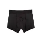 Her Royal Harness Boxer Brief Strap-on Harness – Black — Photo 6