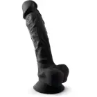 Silex-D Model 1 reālistisks dildo – 23 cm (9″) – Melns — Foto 1