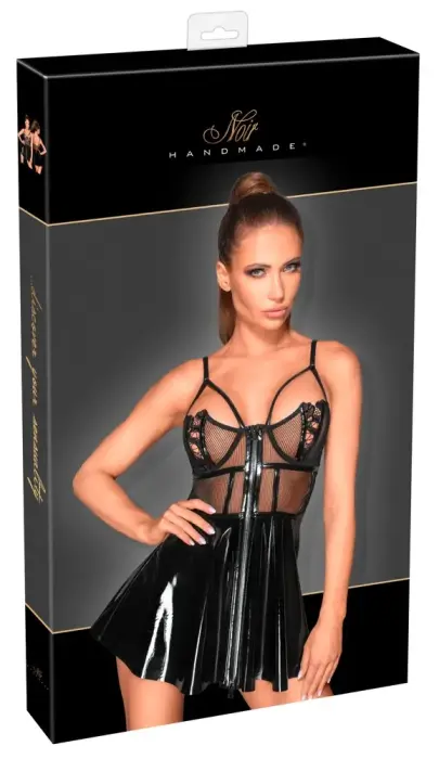 Noir Rebellious мини-платье – чёрное – M