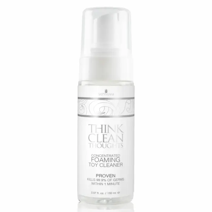Sensuva Think Clean Thoughts Antibacterial Cleaning Foam 125ml