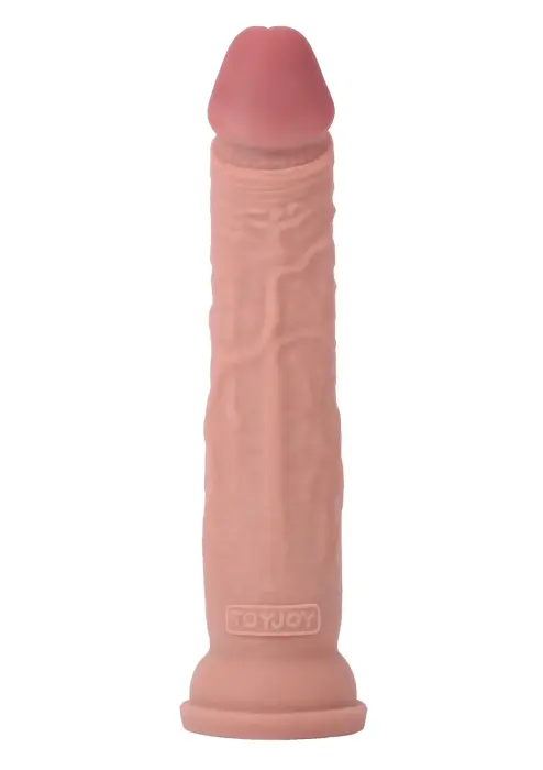 TOYJOY Deluxe Dual Density Dildo – 33 cm (13″) – Skin