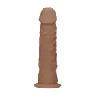 Реалистичный дилдо без яичек – 25 cm (10″) – телесный — Фото 3
