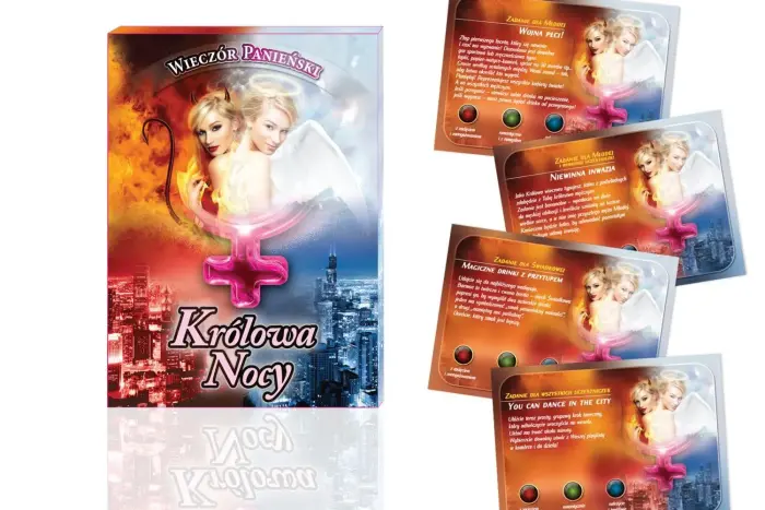 Grajmy Razem Królowa Nocy карточная игра для девичника
