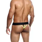 MaleBasics Neon мужские стринги – жёлтый – XL — Фото 8