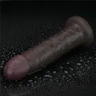 LoveToy Sliding Skin Pro II – vibrating silicone dong – 9" – 10 modes — Photo 1