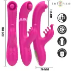 INTENSE Christina Dual-Action Rabbit Vibrator – 22.5 cm (8.86″) – Pink — Photo 2
