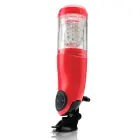 Pipedream Mega-Bator Red/Clear – automaatne suu masturbaator, 27.9 cm (11″) — Foto 3