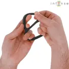 INTENSE Bobby Dual Silicone Performance Ring Black 8 cm — Photo 4