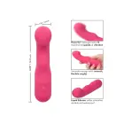 Pixies Curvy vibrators – rozā — Foto 4
