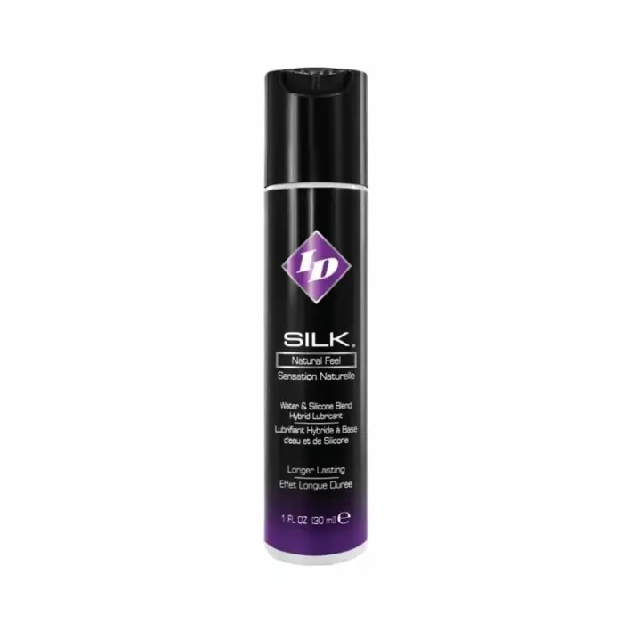 ID Silk Hybrid Lubricant 30ml – Natural Feel, Silicone & Water Blend