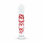 Gildo stikla intīmais masieris Nr. 30 – 20 cm (8″) – caurspīdīgs — Foto 1