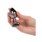 Diamond Heart Plug – L – Black — Photo 4