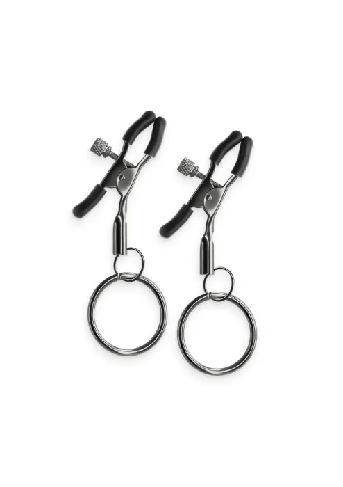 Bound Adjustable Nipple Clamps – Black